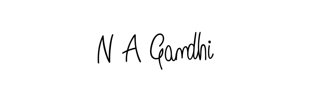 It looks lik you need a new signature style for name N A Gandhi. Design unique handwritten (Angelique-Rose-font-FFP) signature with our free signature maker in just a few clicks. N A Gandhi signature style 5 images and pictures png