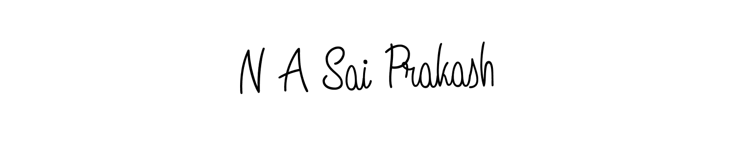 How to Draw N A Sai Prakash signature style? Angelique-Rose-font-FFP is a latest design signature styles for name N A Sai Prakash. N A Sai Prakash signature style 5 images and pictures png