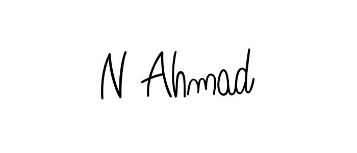 This is the best signature style for the N Ahmad name. Also you like these signature font (Angelique-Rose-font-FFP). Mix name signature. N Ahmad signature style 5 images and pictures png