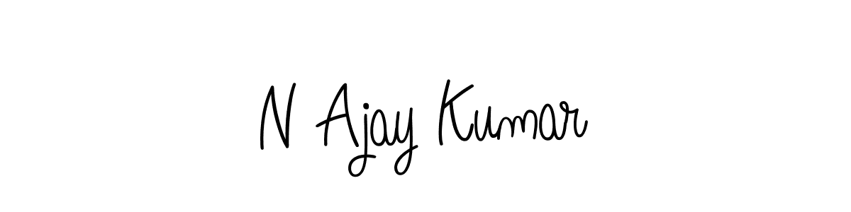Check out images of Autograph of N Ajay Kumar name. Actor N Ajay Kumar Signature Style. Angelique-Rose-font-FFP is a professional sign style online. N Ajay Kumar signature style 5 images and pictures png