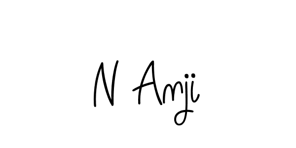 Angelique-Rose-font-FFP is a professional signature style that is perfect for those who want to add a touch of class to their signature. It is also a great choice for those who want to make their signature more unique. Get N Anji name to fancy signature for free. N Anji signature style 5 images and pictures png