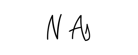 Create a personalized artistic stamp with N As in Angelique-Rose-font-FFP font. Perfect for visual artists, designers, and influencers. N As signature style 5 images and pictures png