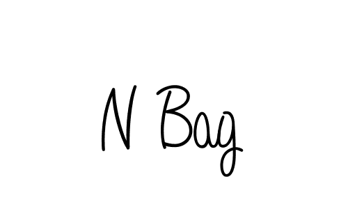 See photos of N Bag official signature by Spectra . Check more albums & portfolios. Read reviews & check more about Angelique-Rose-font-FFP font. N Bag signature style 5 images and pictures png