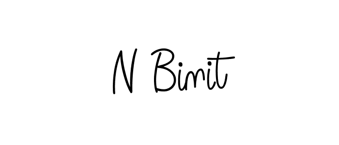 This is the best signature style for the N Binit name. Also you like these signature font (Angelique-Rose-font-FFP). Mix name signature. N Binit signature style 5 images and pictures png