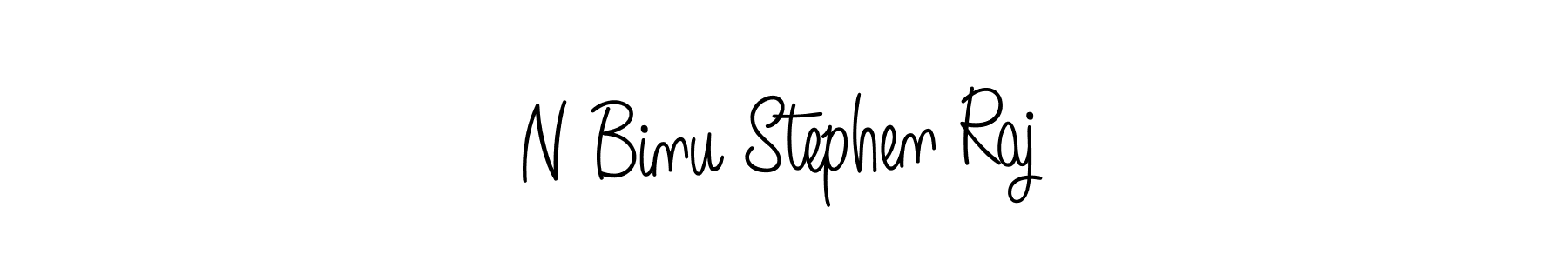 Similarly Angelique-Rose-font-FFP is the best handwritten signature design. Signature creator online .You can use it as an online autograph creator for name N Binu Stephen Raj. N Binu Stephen Raj signature style 5 images and pictures png