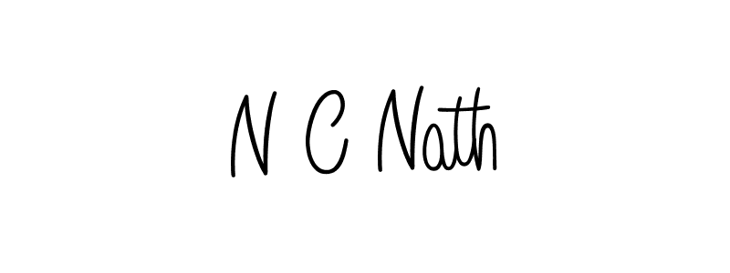 How to Draw N C Nath signature style? Angelique-Rose-font-FFP is a latest design signature styles for name N C Nath. N C Nath signature style 5 images and pictures png