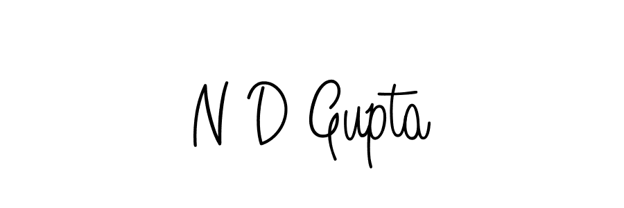 How to Draw N D Gupta signature style? Angelique-Rose-font-FFP is a latest design signature styles for name N D Gupta. N D Gupta signature style 5 images and pictures png