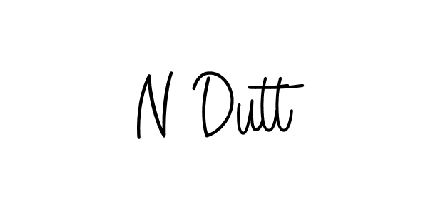 Make a short N Dutt signature style. Manage your documents anywhere anytime using Angelique-Rose-font-FFP. Create and add eSignatures, submit forms, share and send files easily. N Dutt signature style 5 images and pictures png