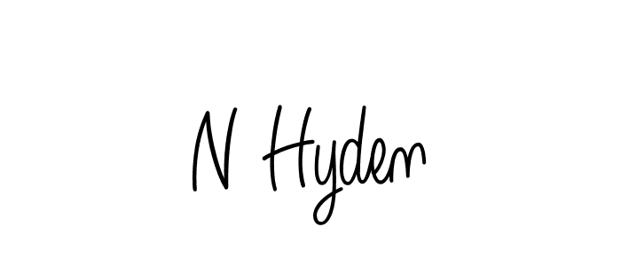 Angelique-Rose-font-FFP is a professional signature style that is perfect for those who want to add a touch of class to their signature. It is also a great choice for those who want to make their signature more unique. Get N Hyden name to fancy signature for free. N Hyden signature style 5 images and pictures png