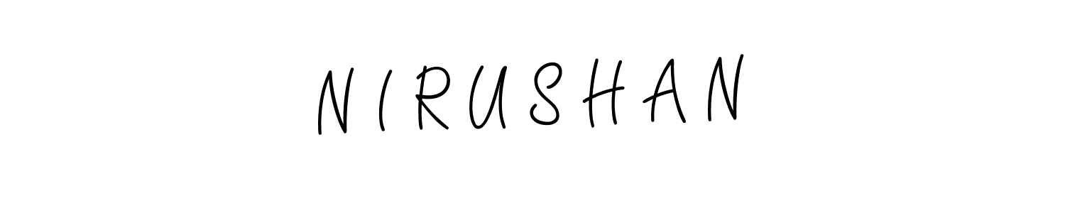 You can use this online signature creator to create a handwritten signature for the name N I R U S H A N. This is the best online autograph maker. N I R U S H A N signature style 5 images and pictures png