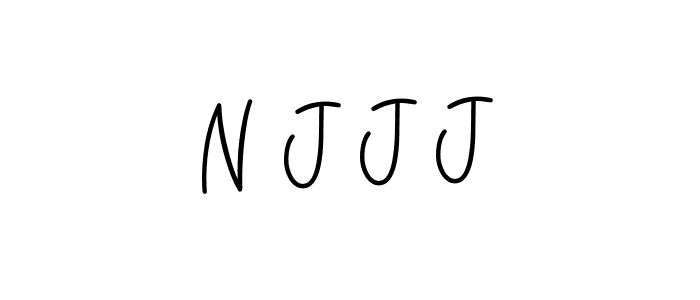 Here are the top 10 professional signature styles for the name N J J J. These are the best autograph styles you can use for your name. N J J J signature style 5 images and pictures png