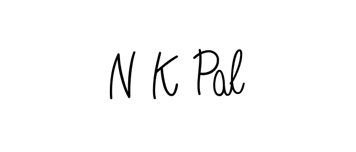 Make a beautiful signature design for name N K Pal. Use this online signature maker to create a handwritten signature for free. N K Pal signature style 5 images and pictures png