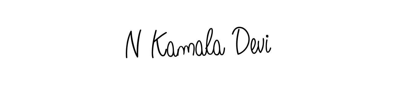 This is the best signature style for the N Kamala Devi name. Also you like these signature font (Angelique-Rose-font-FFP). Mix name signature. N Kamala Devi signature style 5 images and pictures png