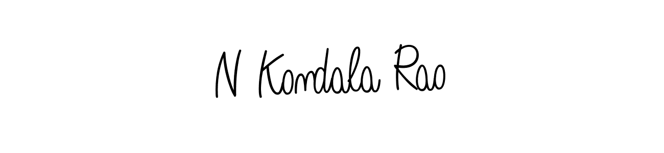 How to make N Kondala Rao signature? Angelique-Rose-font-FFP is a professional autograph style. Create handwritten signature for N Kondala Rao name. N Kondala Rao signature style 5 images and pictures png