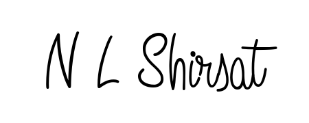 Check out images of Autograph of N L Shirsat name. Actor N L Shirsat Signature Style. Angelique-Rose-font-FFP is a professional sign style online. N L Shirsat signature style 5 images and pictures png