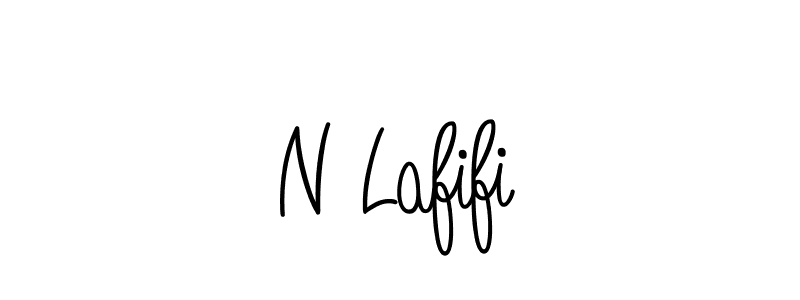 You can use this online signature creator to create a handwritten signature for the name N Lafifi. This is the best online autograph maker. N Lafifi signature style 5 images and pictures png