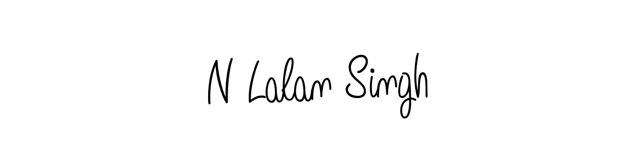 Make a beautiful signature design for name N Lalan Singh. Use this online signature maker to create a handwritten signature for free. N Lalan Singh signature style 5 images and pictures png