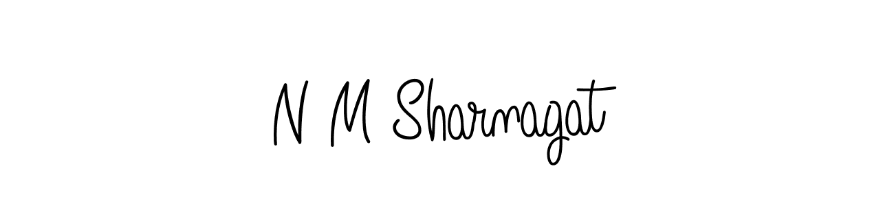 Best and Professional Signature Style for N M Sharnagat. Angelique-Rose-font-FFP Best Signature Style Collection. N M Sharnagat signature style 5 images and pictures png