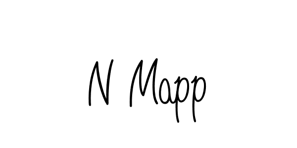 This is the best signature style for the N Mapp name. Also you like these signature font (Angelique-Rose-font-FFP). Mix name signature. N Mapp signature style 5 images and pictures png