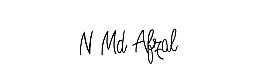 Also we have N Md Afzal name is the best signature style. Create professional handwritten signature collection using Angelique-Rose-font-FFP autograph style. N Md Afzal signature style 5 images and pictures png