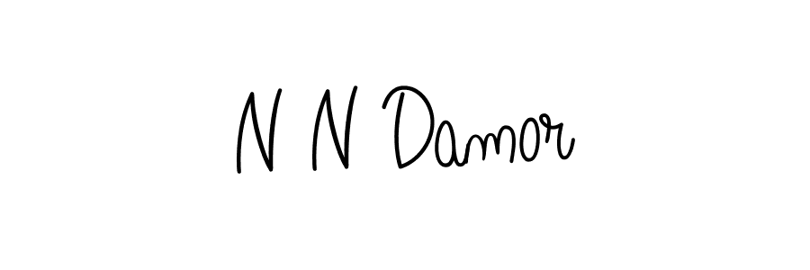 if you are searching for the best signature style for your name N N Damor. so please give up your signature search. here we have designed multiple signature styles  using Angelique-Rose-font-FFP. N N Damor signature style 5 images and pictures png