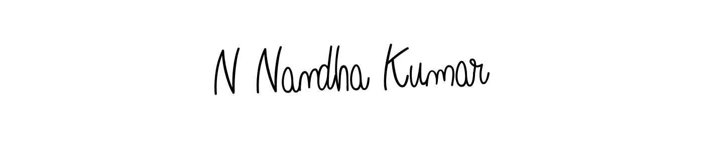 It looks lik you need a new signature style for name N Nandha Kumar. Design unique handwritten (Angelique-Rose-font-FFP) signature with our free signature maker in just a few clicks. N Nandha Kumar signature style 5 images and pictures png
