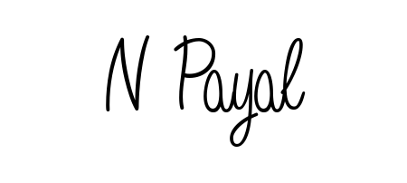 Make your name N Payal memorable on every contract using Angelique-Rose-font-FFP autograph style. Instant transparent background export available. N Payal signature style 5 images and pictures png