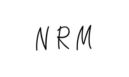 Make a short N R M signature style. Manage your documents anywhere anytime using Angelique-Rose-font-FFP. Create and add eSignatures, submit forms, share and send files easily. N R M signature style 5 images and pictures png