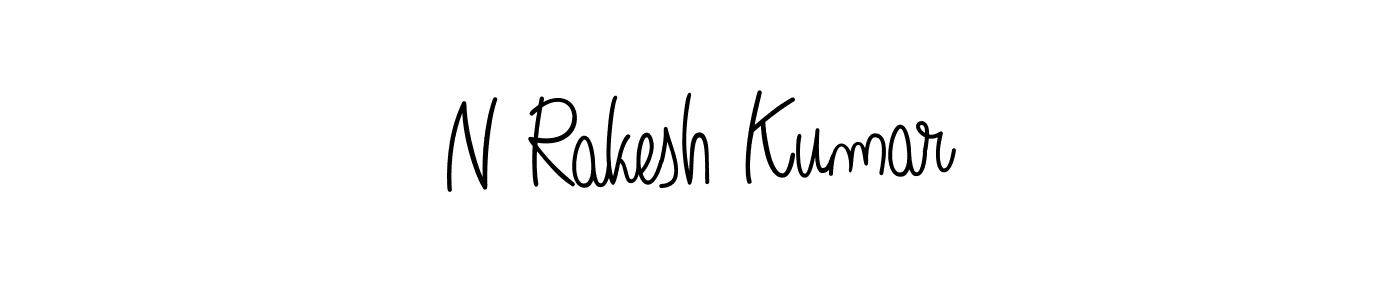 Similarly Angelique-Rose-font-FFP is the best handwritten signature design. Signature creator online .You can use it as an online autograph creator for name N Rakesh Kumar. N Rakesh Kumar signature style 5 images and pictures png