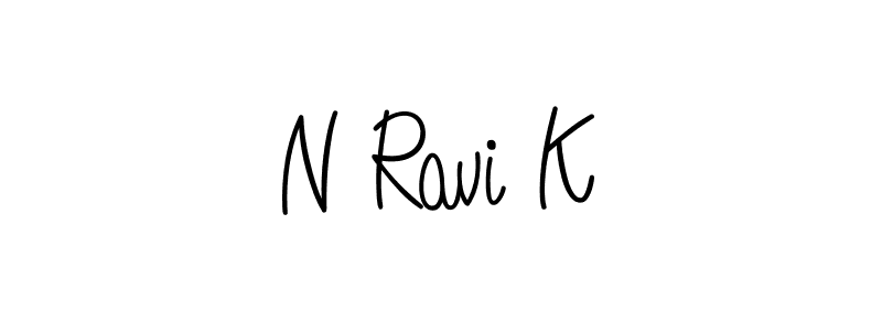 Similarly Angelique-Rose-font-FFP is the best handwritten signature design. Signature creator online .You can use it as an online autograph creator for name N Ravi K. N Ravi K signature style 5 images and pictures png