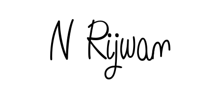 Upgrade your professional image with N Rijwan signature created with Angelique-Rose-font-FFP font. Fast, free, and watermark-free download. N Rijwan signature style 5 images and pictures png