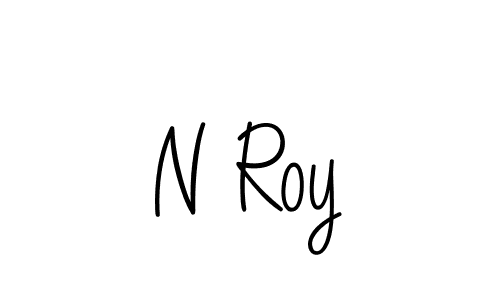 Check out images of Autograph of N Roy name. Actor N Roy Signature Style. Angelique-Rose-font-FFP is a professional sign style online. N Roy signature style 5 images and pictures png