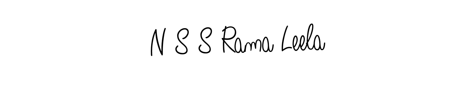 Also You can easily find your signature by using the search form. We will create N S S Rama Leela name handwritten signature images for you free of cost using Angelique-Rose-font-FFP sign style. N S S Rama Leela signature style 5 images and pictures png