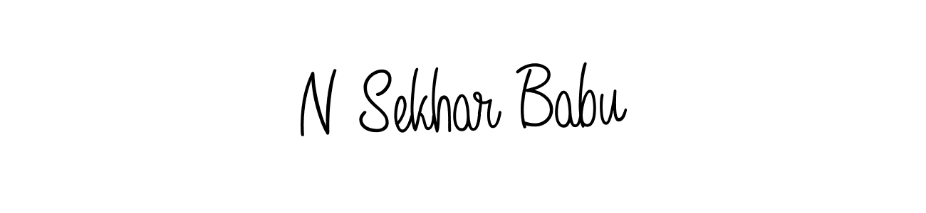 It looks lik you need a new signature style for name N Sekhar Babu. Design unique handwritten (Angelique-Rose-font-FFP) signature with our free signature maker in just a few clicks. N Sekhar Babu signature style 5 images and pictures png