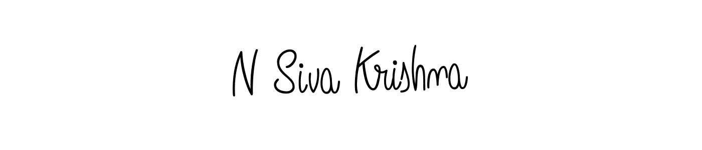 Make a short N Siva Krishna signature style. Manage your documents anywhere anytime using Angelique-Rose-font-FFP. Create and add eSignatures, submit forms, share and send files easily. N Siva Krishna signature style 5 images and pictures png