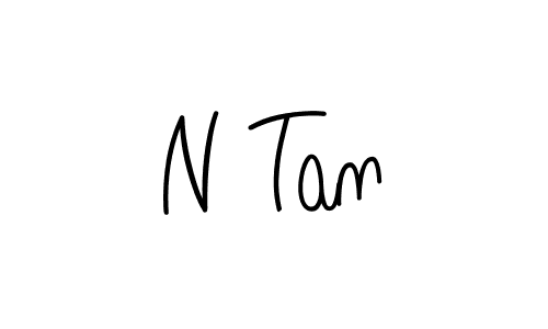 N Tan stylish signature style. Best Handwritten Sign (Angelique-Rose-font-FFP) for my name. Handwritten Signature Collection Ideas for my name N Tan. N Tan signature style 5 images and pictures png