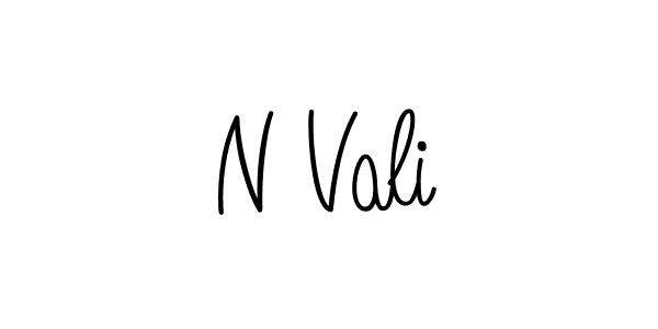 Also we have N Vali name is the best signature style. Create professional handwritten signature collection using Angelique-Rose-font-FFP autograph style. N Vali signature style 5 images and pictures png