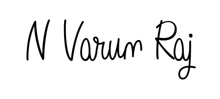 Quickly download N Varun Raj name signature in high-resolution PNG using Angelique-Rose-font-FFP style. Ready to insert into PDFs and online applications. N Varun Raj signature style 5 images and pictures png