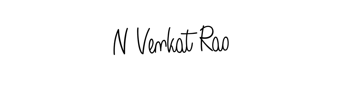 How to Draw N Venkat Rao signature style? Angelique-Rose-font-FFP is a latest design signature styles for name N Venkat Rao. N Venkat Rao signature style 5 images and pictures png