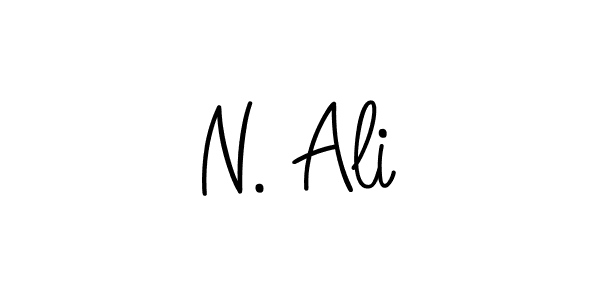 You can use this online signature creator to create a handwritten signature for the name N. Ali. This is the best online autograph maker. N. Ali signature style 5 images and pictures png