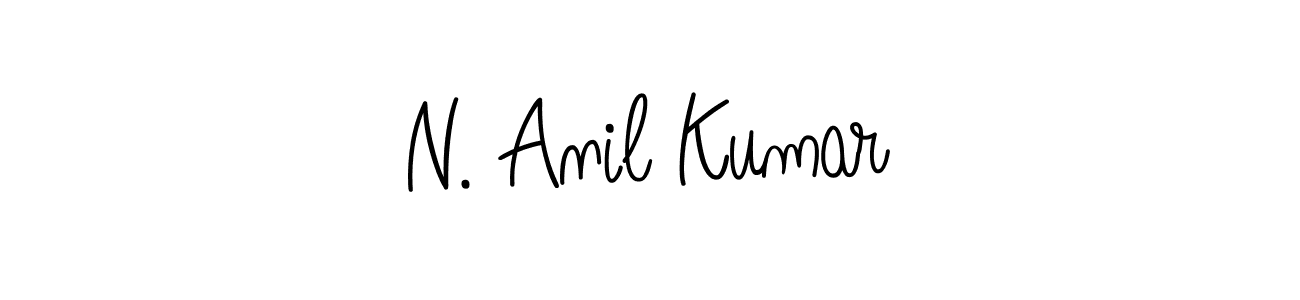 Make a beautiful signature design for name N. Anil Kumar. Use this online signature maker to create a handwritten signature for free. N. Anil Kumar signature style 5 images and pictures png