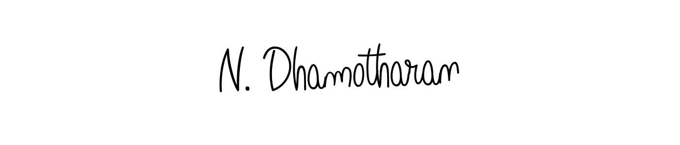 Also we have N. Dhamotharan name is the best signature style. Create professional handwritten signature collection using Angelique-Rose-font-FFP autograph style. N. Dhamotharan signature style 5 images and pictures png