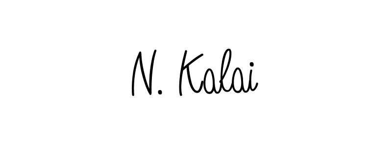 Here are the top 10 professional signature styles for the name N. Kalai. These are the best autograph styles you can use for your name. N. Kalai signature style 5 images and pictures png