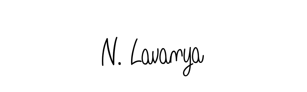 Similarly Angelique-Rose-font-FFP is the best handwritten signature design. Signature creator online .You can use it as an online autograph creator for name N. Lavanya. N. Lavanya signature style 5 images and pictures png