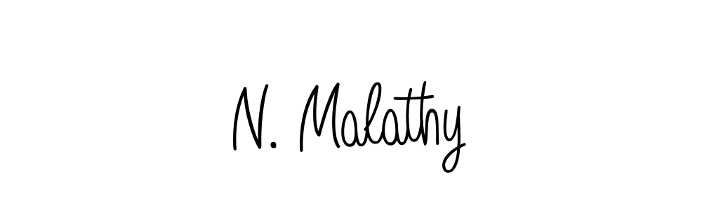 Check out images of Autograph of N. Malathy name. Actor N. Malathy Signature Style. Angelique-Rose-font-FFP is a professional sign style online. N. Malathy signature style 5 images and pictures png
