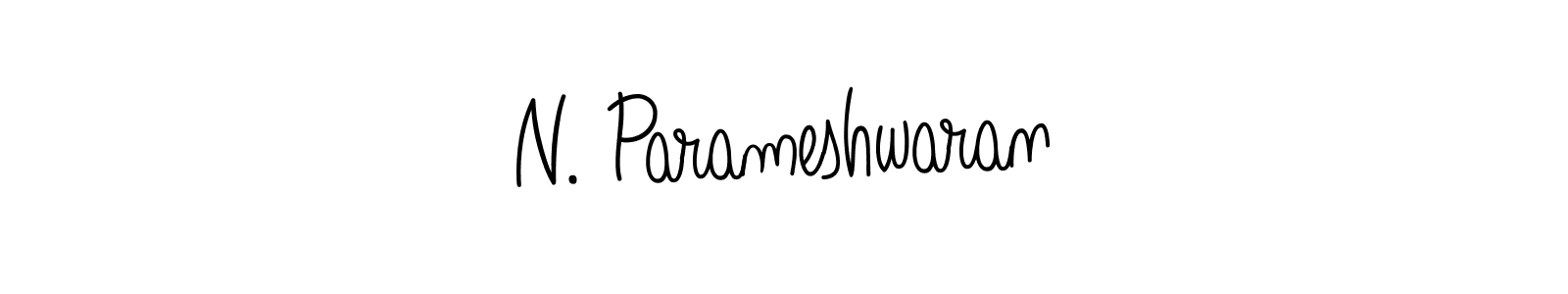 Also You can easily find your signature by using the search form. We will create N. Parameshwaran name handwritten signature images for you free of cost using Angelique-Rose-font-FFP sign style. N. Parameshwaran signature style 5 images and pictures png