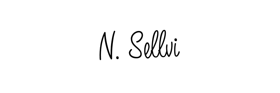 This is the best signature style for the N. Sellvi name. Also you like these signature font (Angelique-Rose-font-FFP). Mix name signature. N. Sellvi signature style 5 images and pictures png