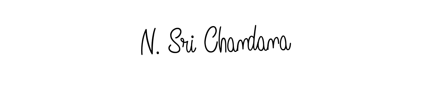 Make a short N. Sri Chandana signature style. Manage your documents anywhere anytime using Angelique-Rose-font-FFP. Create and add eSignatures, submit forms, share and send files easily. N. Sri Chandana signature style 5 images and pictures png