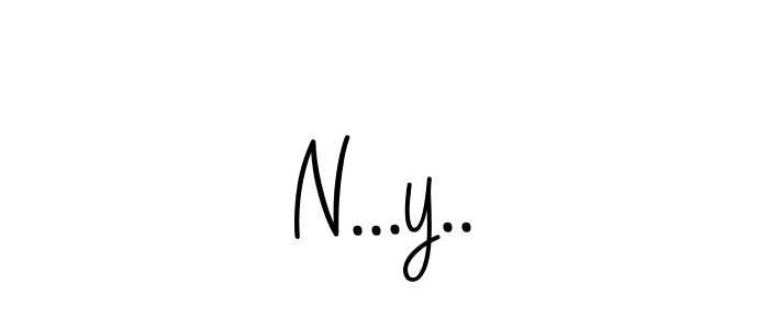 It looks lik you need a new signature style for name N...y... Design unique handwritten (Angelique-Rose-font-FFP) signature with our free signature maker in just a few clicks. N...y.. signature style 5 images and pictures png