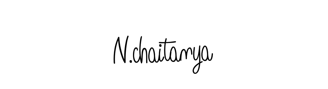 How to make N.chaitanya signature? Angelique-Rose-font-FFP is a professional autograph style. Create handwritten signature for N.chaitanya name. N.chaitanya signature style 5 images and pictures png
